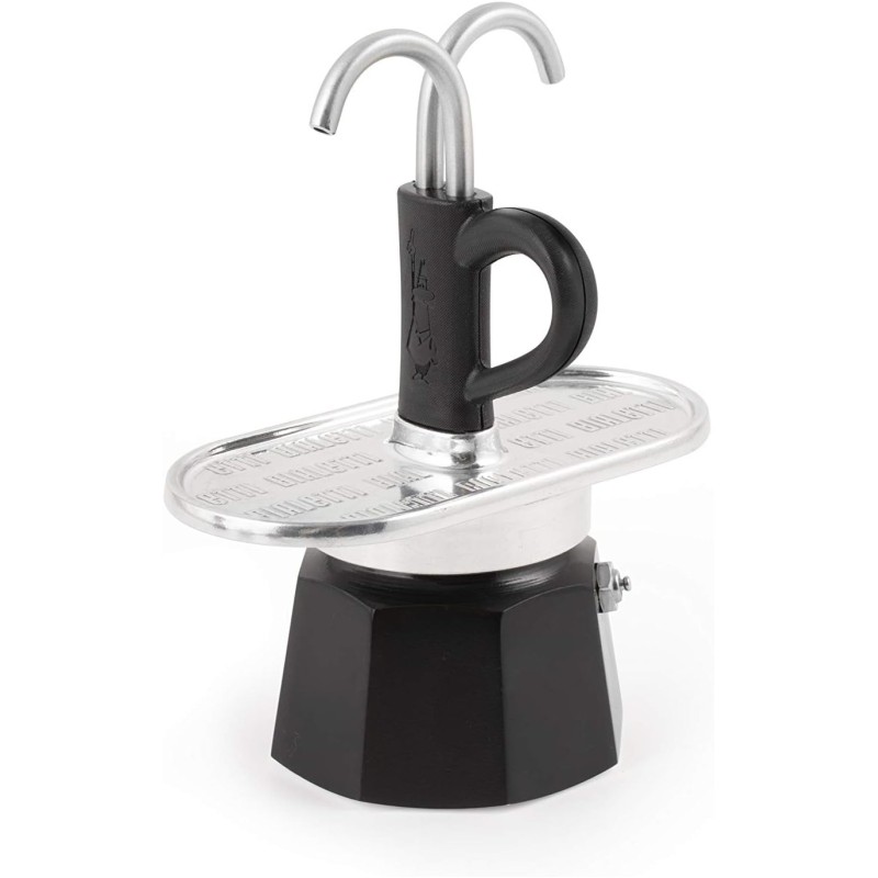 Bialetti Mini Express, Alluminio, Tazzine non incluse, 95 ml
