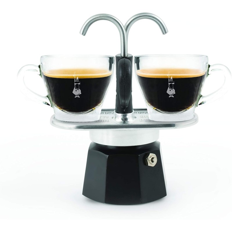 Bialetti Mini Express, Alluminio, Tazzine non incluse, 95 ml
