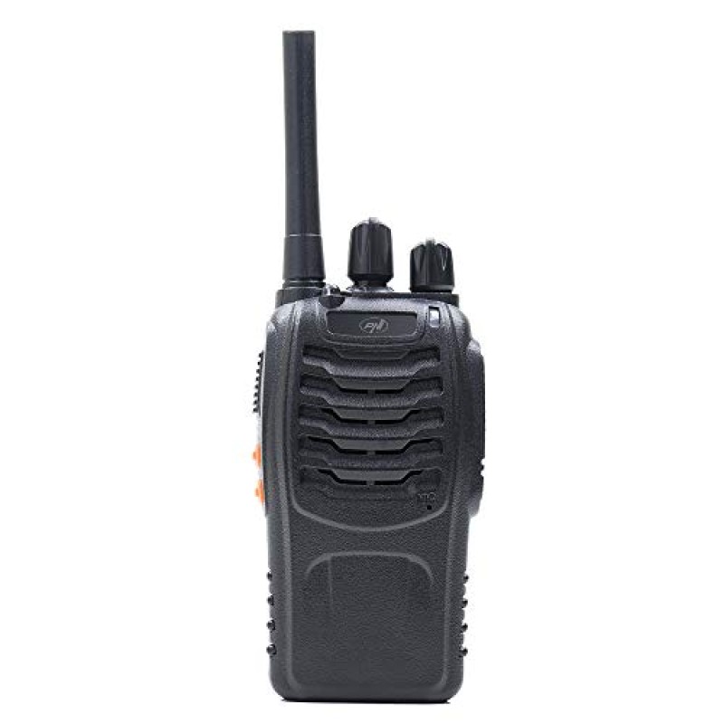 Radio portatile PNI PMR R40 PRO, set con 2 pezzi, 0,5W, ASQ, TOT, monitor, programmabile, batterie 1200mAh, caricabatterie e cuffie inclusi, VOX function - 2 piece kit