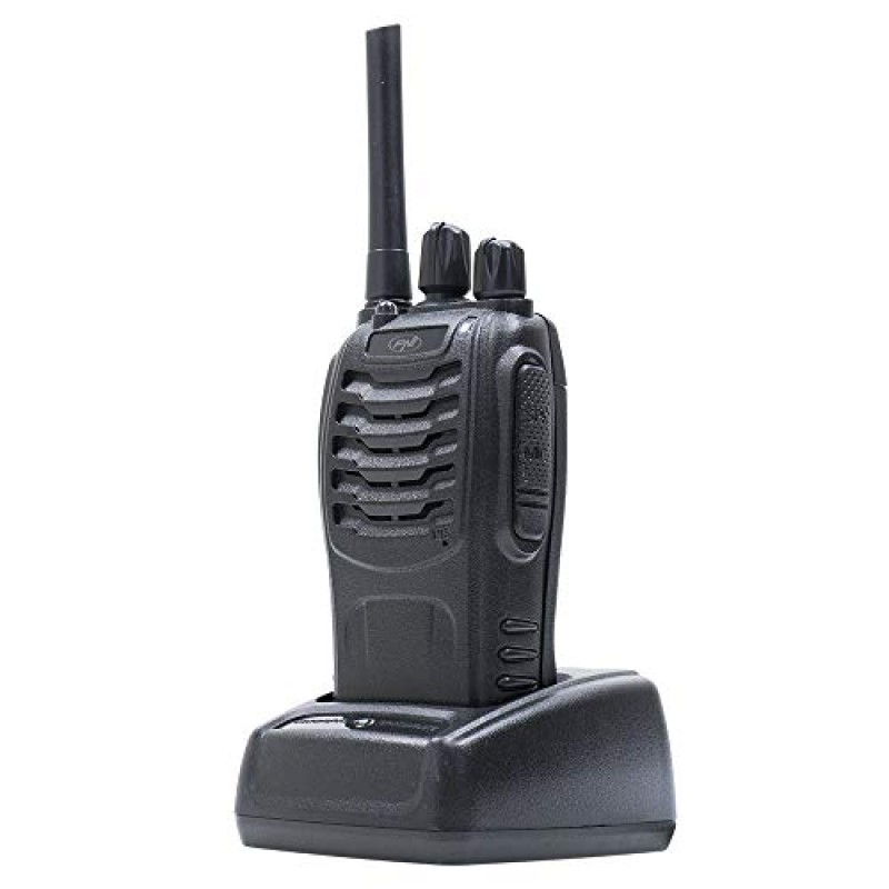 Radio portatile PNI PMR R40 PRO, set con 2 pezzi, 0,5W, ASQ, TOT, monitor, programmabile, batterie 1200mAh, caricabatterie e cuffie inclusi, VOX function - 2 piece kit