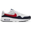 NIKE Air Max Sc Leather, Sneaker Uomo - 39 EU White University Red Obsidian NIKE Air Max Sc Leather, Sneaker Uomo - 39 EU White University Red Obsidian