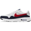 NIKE Air Max Sc Leather, Sneaker Uomo - 39 EU White University Red Obsidian NIKE Air Max Sc Leather, Sneaker Uomo - 39 EU White University Red Obsidian