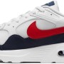 NIKE Air Max Sc Leather, Sneaker Uomo - 39 EU White University Red Obsidian