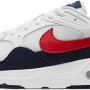 NIKE Air Max Sc Leather, Sneaker Uomo - 39.5 EU White University Red Obsidian