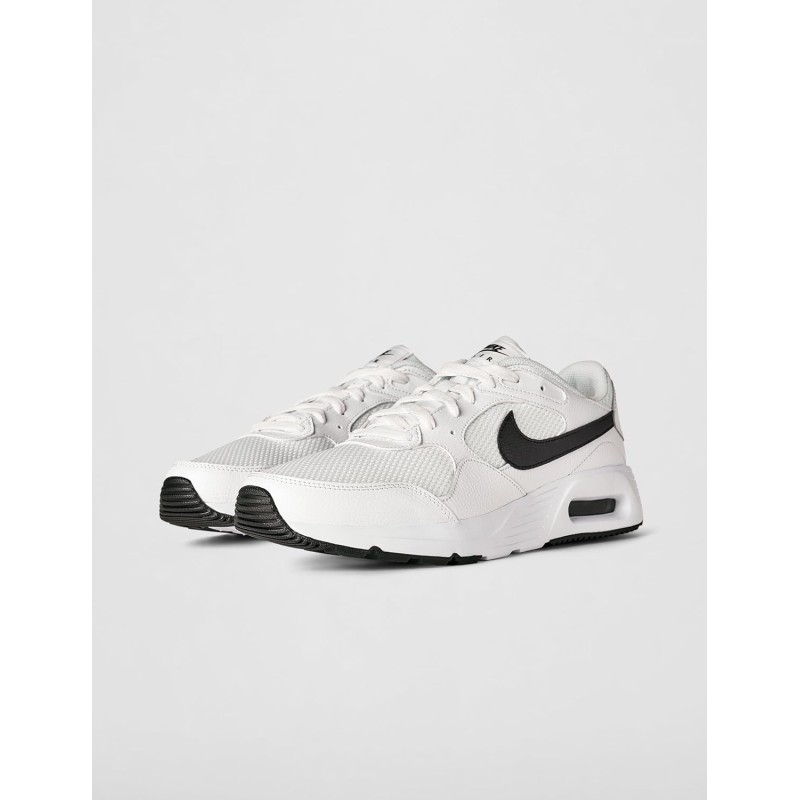 NIKE Air Max Sc Leather, Sneaker Uomo - 44 EU White Black White NIKE Air Max Sc Leather, Sneaker Uomo - 44 EU White Black White