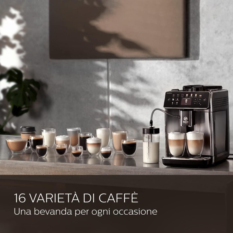 Philips SM6585/10 Saeco GranAroma Macchina per caffè completamente automatica