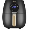 Ardes Eldorada Maxi AR1K33 - Friggitrice ad aria 5 litri - Airfryer con tecnologia Rapid Air - Air fryer 7 in 1, temperatura e timer regolabili, display digitale touch - 5 L Nero