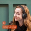 JBL Tune 510 BT Cuffie On-Ear Wireless, Bluetooth 5.0, Pieghevole, Microfono Integrato, Connessione Multipoint e ad Assistente Vocale, fino a 40 Ore di Autonomia e Ricarica Veloce, Nero - Nero