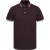 JACK & JONES Polo Plain Shirt Collar Polo - XL Port Royale/Detail:play 1/Slim Fit JACK & JONES Polo Plain Shirt Collar Polo - XL Port Royale/Detail:play 1/Slim Fit