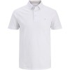 JACK & JONES Polo Plain Shirt Collar Polo - L Bianco12136668 JACK & JONES Polo Plain Shirt Collar Polo - L Bianco12136668