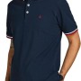 JACK & JONES Polo Plain Shirt Collar Polo - M Marino12136668