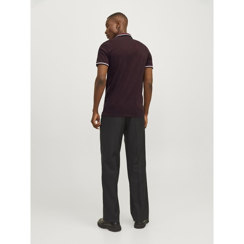 JACK & JONES Polo Plain Shirt Collar Polo - S Port Royale JACK & JONES Polo Plain Shirt Collar Polo - S Port Royale