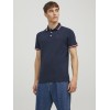 JACK & JONES Polo Plain Shirt Collar Polo - XXL Marino12136668 JACK & JONES Polo Plain Shirt Collar Polo - XXL Marino12136668