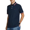JACK & JONES Polo Plain Shirt Collar Polo - XXL Marino12136668 JACK & JONES Polo Plain Shirt Collar Polo - XXL Marino12136668