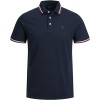 JACK & JONES Polo Plain Shirt Collar Polo - XXL Marino12136668 JACK & JONES Polo Plain Shirt Collar Polo - XXL Marino12136668