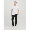 JACK & JONES Polo Plain Shirt Collar Polo - XL Bianco12136668 JACK & JONES Polo Plain Shirt Collar Polo - XL Bianco12136668