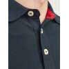 JACK & JONES Polo Plain Shirt Collar Polo - S Navy Blazer/Detail: Tonal/True Red/Slim JACK & JONES Polo Plain Shirt Collar Polo - S Navy Blazer/Detail: Tonal/True Red/Slim