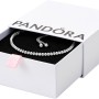 PANDORA Timeless - Bracciale tennis in argento sterling rodiato con pietre di zirconia cubica incolori - 1