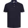 JACK & JONES Polo Plain Shirt Collar Polo - XS Dark Navy/Detail: Slim Fit JACK & JONES Polo Plain Shirt Collar Polo - XS Dark Navy/Detail: Slim Fit