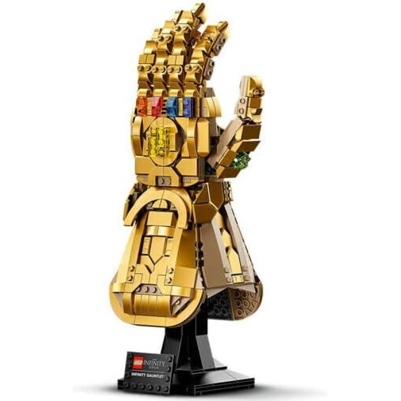 LEGO Marvel Guanto dell’Infinito di Thanos, Kit Modellismo da Costruire per Adulti Fan dei Supereroi Avengers, Idea Regalo per Uomo o Donna da Collezione 76191 LEGO Marvel Guanto dell’Infinito di Thanos, Kit Modellismo da Costruire per Adulti Fan dei Supereroi Avengers, Idea Regalo per Uomo o Donna da Collezione 76191