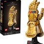 LEGO Marvel Guanto dell’Infinito di Thanos, Kit Modellismo da Costruire per Adulti Fan dei Supereroi Avengers, Idea Regalo per Uomo o Donna da Collezione 76191