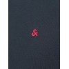 JACK & JONES Polo Plain Shirt Collar Polo - XS Navy Blazer/Detail: Tonal/True Red/Slim JACK & JONES Polo Plain Shirt Collar Polo - XS Navy Blazer/Detail: Tonal/True Red/Slim