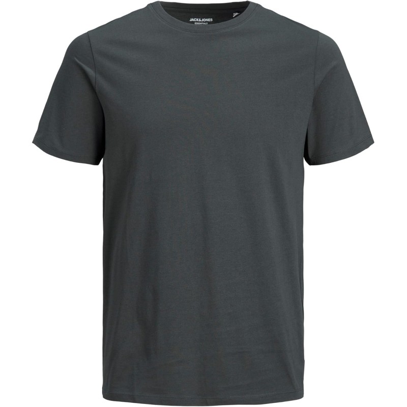 JACK & JONES Jjeorganic Basic Tee SS O-Neck Noos T-Shirt Uomo (Pacco da 1) - M Asphalt Detail: Slim JACK & JONES Jjeorganic Basic Tee SS O-Neck Noos T-Shirt Uomo (Pacco da 1) - M Asphalt Detail: Slim