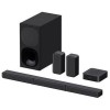 Sony HT-S40R - Soundbar per TV a 5.1 canali 600W Dolby Digital, Subwoofer cablato e Speaker posteriori wireless, connessione Bluetooth, Colore Nero Sony HT-S40R - Soundbar per TV a 5.1 canali 600W Dolby Digital, Subwoofer cablato e Speaker posteriori wireless, connessione Bluetooth, Colore Nero