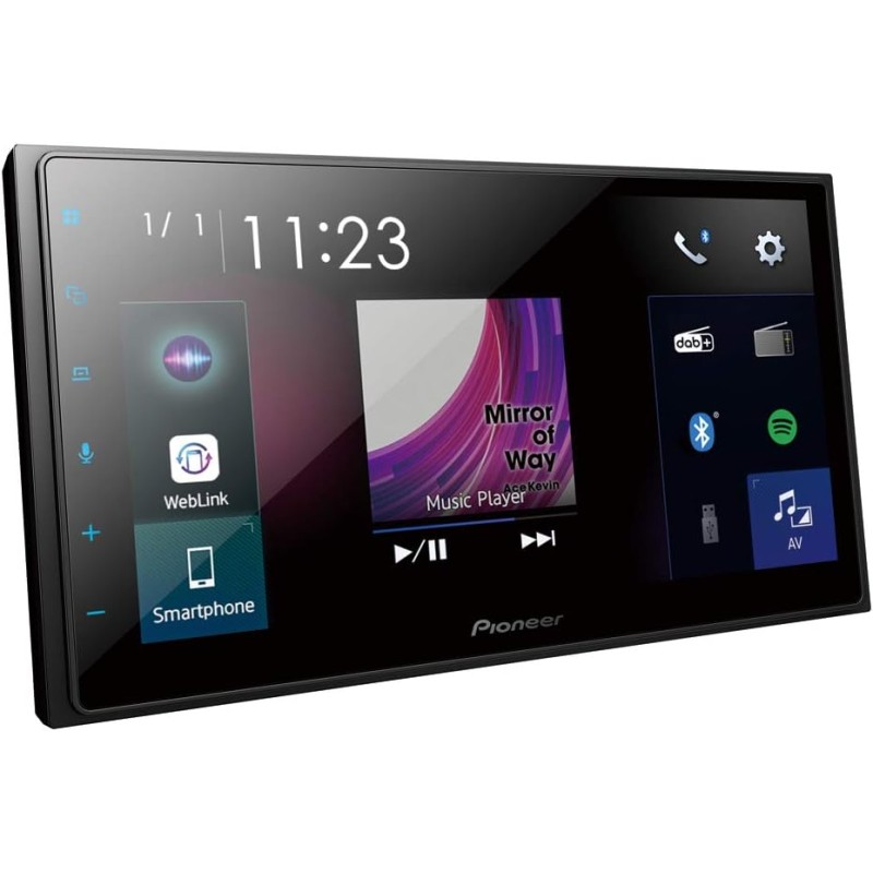 Pioneer SPH-DA160DAB - 2-DIN Bluetooth | DAB+ | Android Auto | Apple CarPlay | Spotify - Autoradio