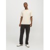 JACK & JONES Jjeorganic Basic Tee SS O-Neck Noos T-Shirt Uomo - L Moonbeam/Detail: Slim JACK & JONES Jjeorganic Basic Tee SS O-Neck Noos T-Shirt Uomo - L Moonbeam/Detail: Slim
