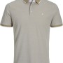 JACK & JONES Polo Plain Shirt Collar Polo - S Crockery