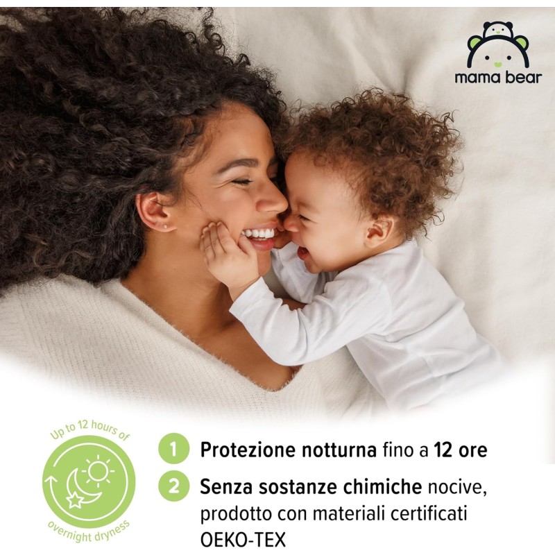 Marchio Amazon - Mama Bear Disney Pannolini ultra-asciutti, Taglia 4 (8-14 kg), Bianco, 84 Unità - Taglia 4 (8-14 kg) Marchio Amazon - Mama Bear Disney Pannolini ultra-asciutti, Taglia 4 (8-14 kg), Bianco, 84 Unità - Taglia 4 (8-14 kg)