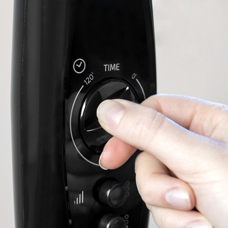 Cecotec Ventilatore a Piantana EnergySilence 1040 SmartExtreme (ExtremeFlow, Nero) - Nero