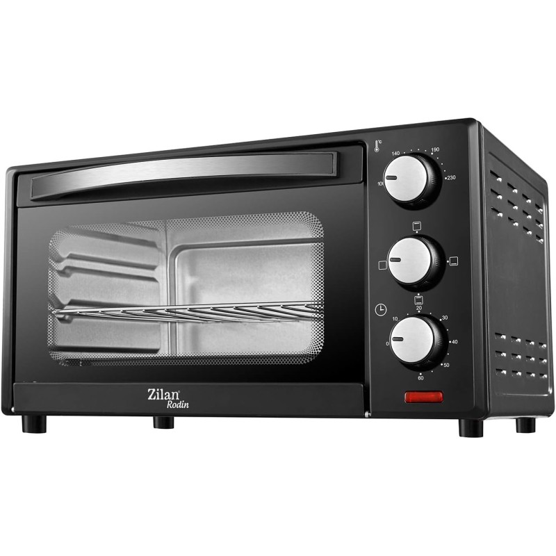 Zilan, forno elettrico, doppia protezione in vetro, 15 litri Zilan, forno elettrico, doppia protezione in vetro, 15 litri