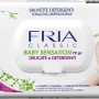 Salviette per Bambini e Neonati - Con Estratto di Camomilla - Testate su Pelli Sensibili - Formato: 72 Salviette - Baby Sensation Classic con Coperchio – FRIA - 72 unità (Confezione da 1)