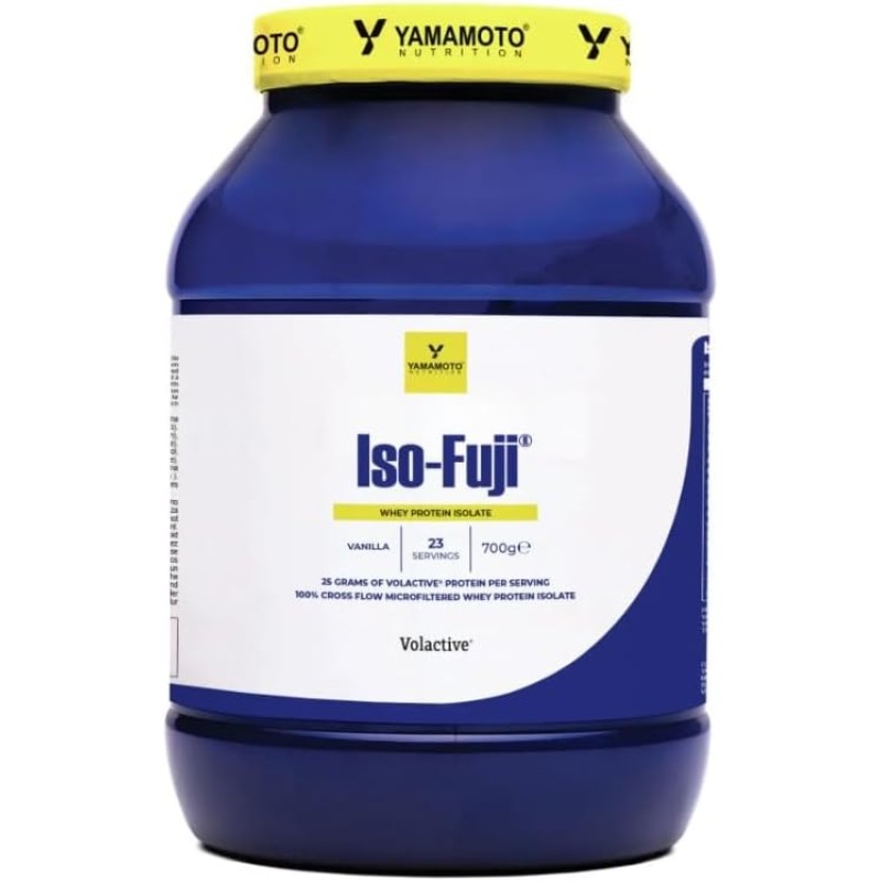 YAMAMOTO Nutrition, Iso-Fuji Volactive 700 gr, Integratore di Proteine del Siero del Latte Isolate Ultrafiltrate, Proteine in Polvere Isolate, Gusto Cocco e Cioccolato - 23 Porzioni (Confezione da 1) YAMAMOTO Nutrition, Iso-Fuji Volactive 700 gr, Integratore di Proteine del Siero del Latte Isolate Ultrafiltrate, Proteine in Polvere Isolate, Gusto Cocco e Cioccolato - 23 Porzioni (Confezione da 1)
