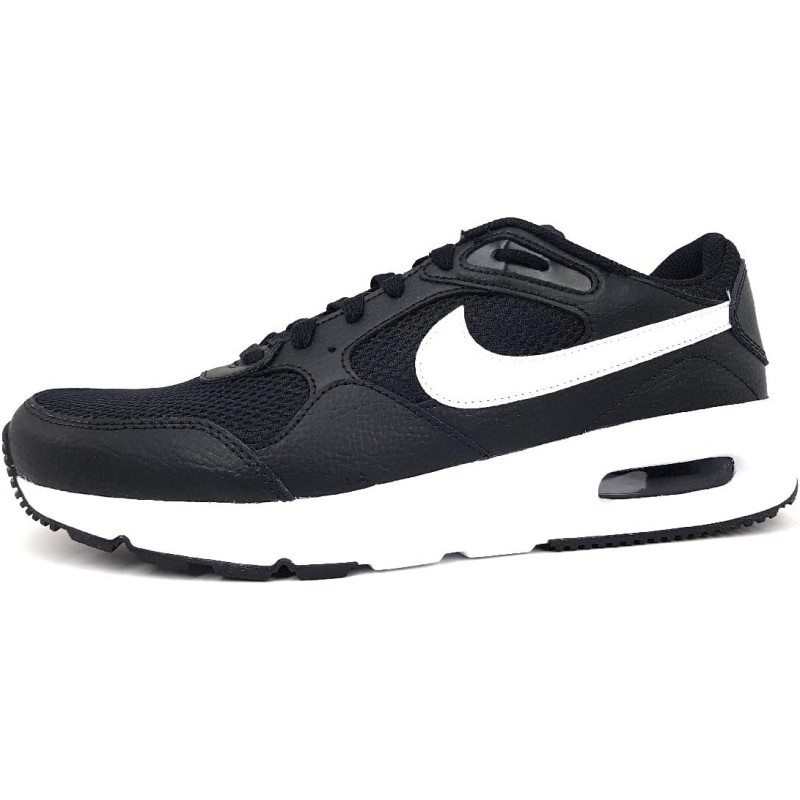 NIKE Air Max Sc Leather, Sneaker Uomo - 40.5 EU Black White NIKE Air Max Sc Leather, Sneaker Uomo - 40.5 EU Black White