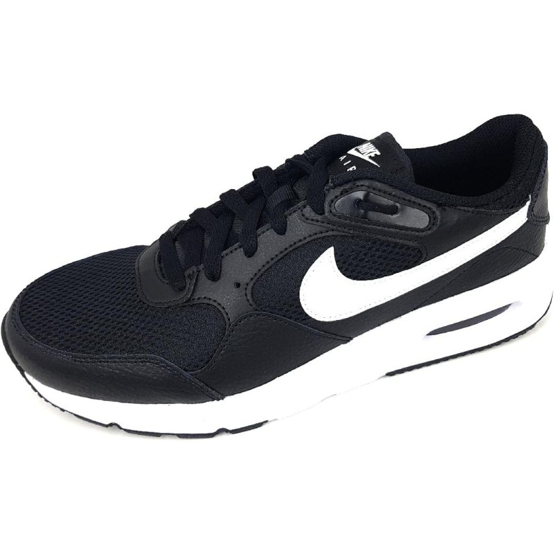 NIKE Air Max Sc Leather, Sneaker Uomo - 40.5 EU Black White NIKE Air Max Sc Leather, Sneaker Uomo - 40.5 EU Black White