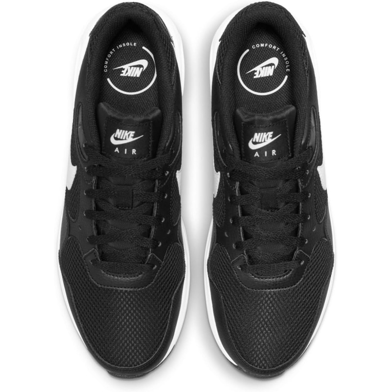 NIKE Air Max Sc Leather, Sneaker Uomo - 44.5 EU Nero Bianco Nero NIKE Air Max Sc Leather, Sneaker Uomo - 44.5 EU Nero Bianco Nero
