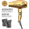 Parlux Alyon Gold – Asciugacapelli Professionale con Ioni Negativi - Made in Italy - Gold