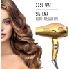 Parlux Alyon Gold – Asciugacapelli Professionale con Ioni Negativi - Made in Italy - Gold