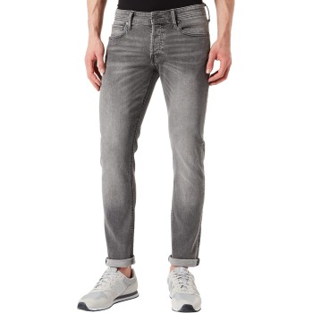 Jack&Jones Jeans Slim Elasticizzato - 30W / 34L Grigio Denim.