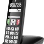 Gigaset E275 Il nuovo telefono cordless dai tasti grandi, numeri grandi e suonerie forti. Nero, Italia