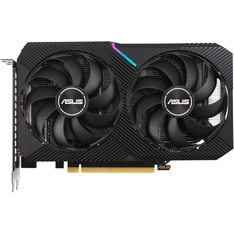 Asus Dual NVIDIA GeForce RTX 3060 V2 OC Edition Scheda Grafica 12GB GDDR6 192-bit, PCIe 4.0, Ventole Axial-Tech, GPU NVIDIA Ampere, 1 HDMI 2.1, 3 DisplayPort 2.1, Nera, DUAL-RTX3060-O12G-V2 Asus Dual NVIDIA GeForce RTX 3060 V2 OC Edition Scheda Grafica 12GB GDDR6 192-bit, PCIe 4.0, Ventole Axial-Tech, GPU NVIDIA Ampere, 1 HDMI 2.1, 3 DisplayPort 2.1, Nera, DUAL-RTX3060-O12G-V2