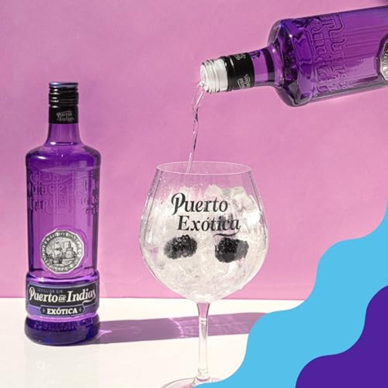 Puerto de Indias Gin Blackberry CL.70