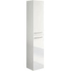 Dmora - Mobile Colonna Alexandria, Mobile per Bagno a 2 Ante, Armadio pensile sospeso con 2 Ripiani, 30x25h150 cm, Bianco Lucido - Bianco Dmora - Mobile Colonna Alexandria, Mobile per Bagno a 2 Ante, Armadio pensile sospeso con 2 Ripiani, 30x25h150 cm, Bianco Lucido - Bianco