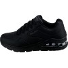 Skechers - Uno 2, Scarpe da Ginnastica Uomo - 46 EU Black Duraleather Black Trim
