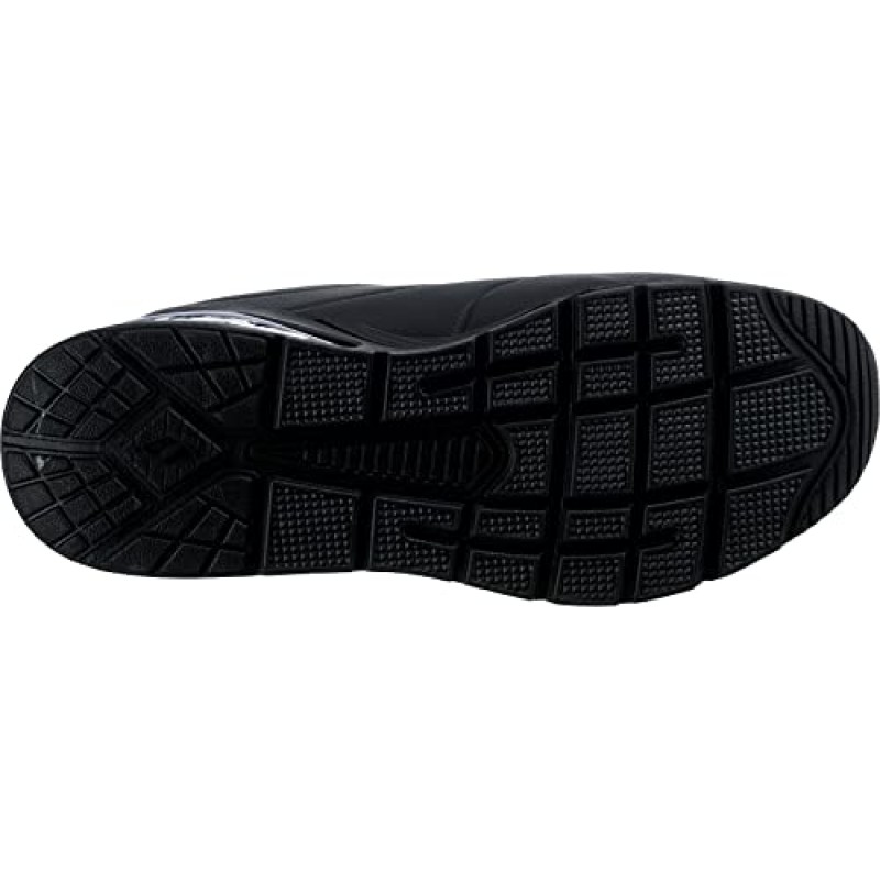 Skechers - Uno 2, Scarpe da Ginnastica Uomo - 46 EU Black Duraleather Black Trim