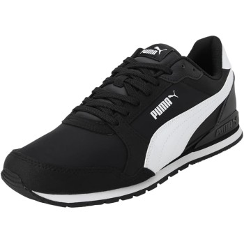 PUMA St Runner V3 NL SneakerUnisex - Adulto - 43 EU Puma Black Puma White