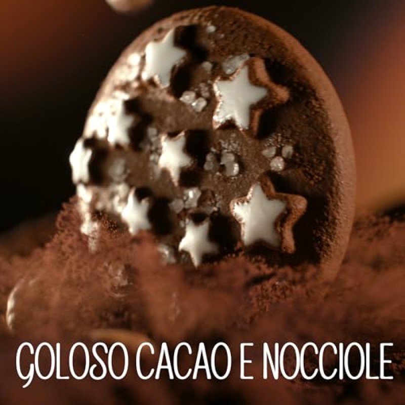 Pan di Stelle Biscotti Frollini con Cacao, Cioccolato e Latte Fresco Italiano, Colazione Ricca di Gusto, 700 g - 700 g